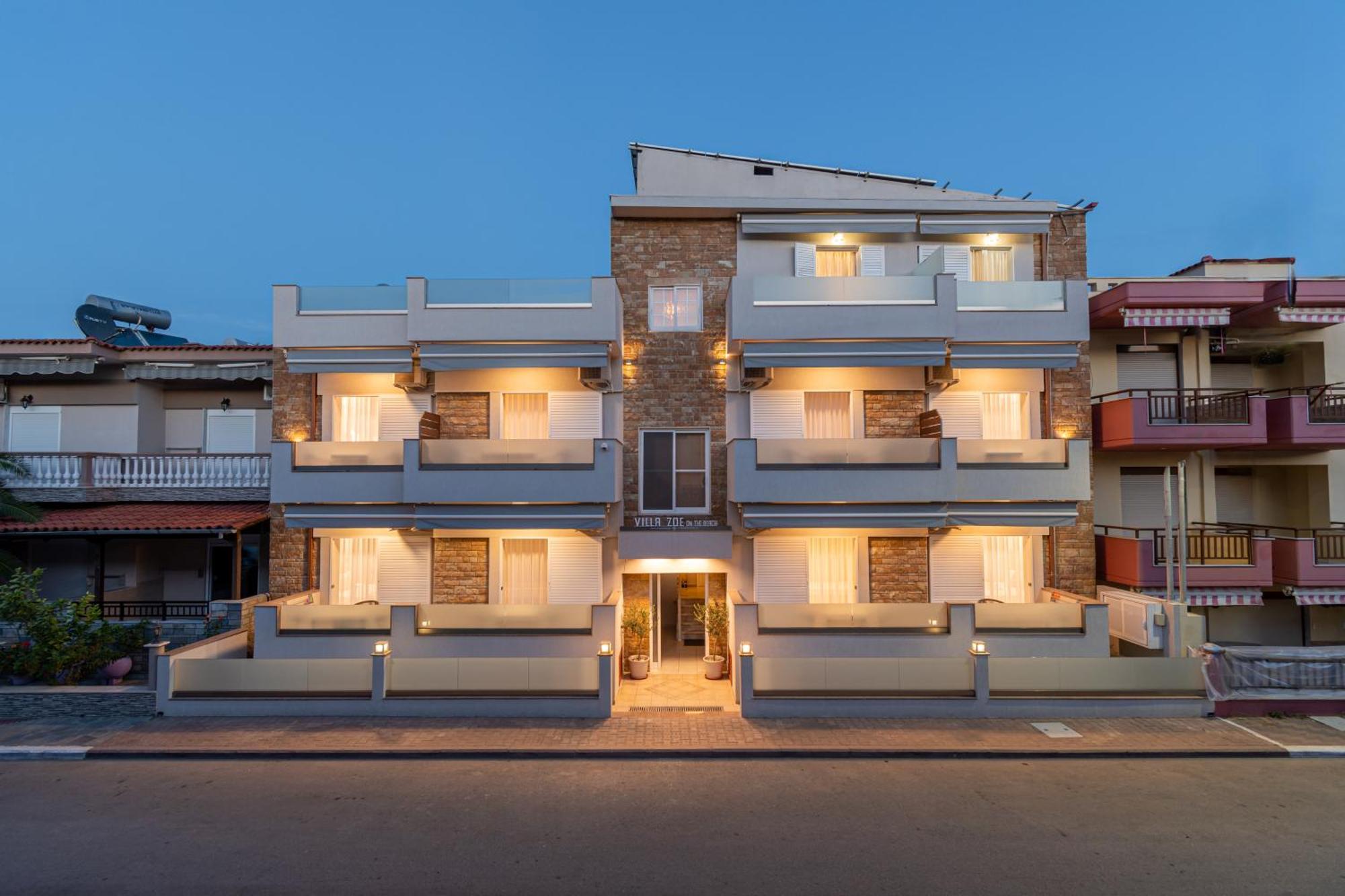 סארטי Villa Zoe On The Beach מראה חיצוני תמונה